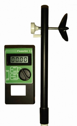 rain machine flow meter